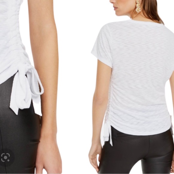 INC international concepts ruching, short sleeve T-shirt NWT. - Picture 7 of 7